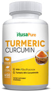 Turmeric Curcumin 600mg 95% Curcuminoids 60 Capsules Supplement