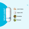 Focus Supplement Mental Clarity Concentration Cognitive Support Daily Capsules Formula