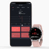 Smartwatch Fitness Tracker Heart Rate Blood Pressure Android iOS