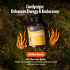 Organic Cordyceps Mushroom Supplement Capsules Daily Wellness Support