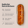 Organic Cordyceps Mushroom Supplement Capsules Daily Wellness Support