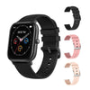 Modern Unisex Smartwatch Heart Rate Sleep Monitor Extra Straps