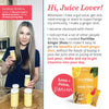 Pineapple Ginger Superfood Juice Powder Wellness Shot Stick Packs