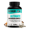 Organic Mushroom Complex Supplement Capsules Daily Wellness Formula