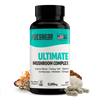 Organic Mushroom Complex Supplement Capsules Daily Wellness Formula