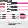Ankle Straps Resistance Bands Set Fitness Workout Equipment
