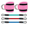 Ankle Straps Resistance Bands Set Fitness Workout Equipment