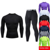 Men's Tight Pants Quick Dry Sports Set