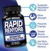Rapid Rehydr8 Electrolyte Capsules Hydration Muscle Endurance Recovery Supplement Daily