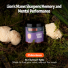 Organic Mushroom Complex Supplement Capsules Daily Wellness Formula