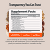 Organic Mushroom Complex Supplement Capsules Daily Wellness Formula