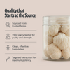 Organic Mushroom Complex Supplement Capsules Daily Wellness Formula