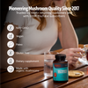 Organic Mushroom Complex Supplement Capsules Daily Wellness Formula
