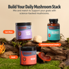 Organic Mushroom Complex Supplement Capsules Daily Wellness Formula