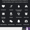 Intelligent Smartwatch Heart Rate Sleep Monitor Waterproof Fitness Tracker