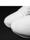 Men's White Fashion Running Sneakers Non Slip Athletic Shoes
