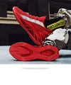 Men's White Fashion Running Sneakers Non Slip Athletic Shoes