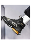Men's White Fashion Running Sneakers Non Slip Athletic Shoes