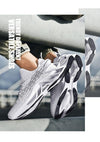 Men's White Fashion Running Sneakers Non Slip Athletic Shoes