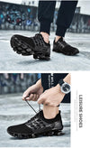 Men's Breathable Running Trainers Cushioning Sports Walking Sneakers