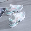 Women's Mesh Running Shoes Breathable Platform Athletic Fitness Sneakers