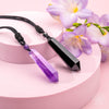 Amethyst Stress Relief Talisman Crystal Daily Wellness Charm