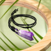 Amethyst Stress Relief Talisman Crystal Daily Wellness Charm
