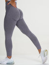 Women's Seamless High Waist Leggings Slim Fitness Workout Pants