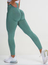 Women's Seamless High Waist Leggings Slim Fitness Workout Pants