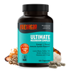 Organic Mushroom Complex Supplement Capsules Daily Wellness Formula