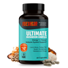 Organic Mushroom Complex Supplement Capsules Daily Wellness Formula